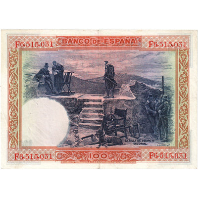 España, 
            
               100 Pesetas, 
            
               1925-07-01