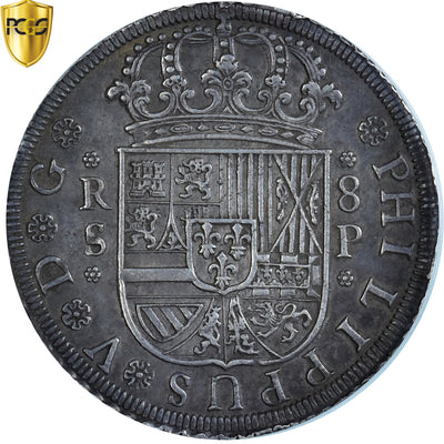 España, 
            
               Philip V, 
            
               8 Reales