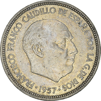 Moneda, 
            
               España, 
            
               Caudillo and regent