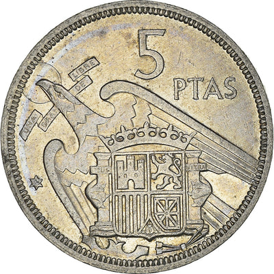 Moneda, 
            
               España, 
            
               Caudillo and regent