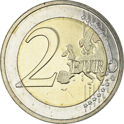 Luxemburgo, 
            
               2 Euro, 
            
               50ème anniversaire du service militaire volontaire