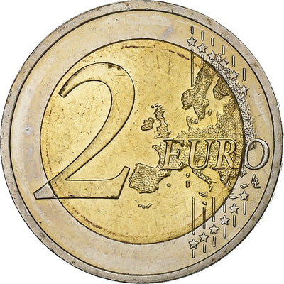 Austria, 
            
               2 Euro, 
            
               European Monetary Union