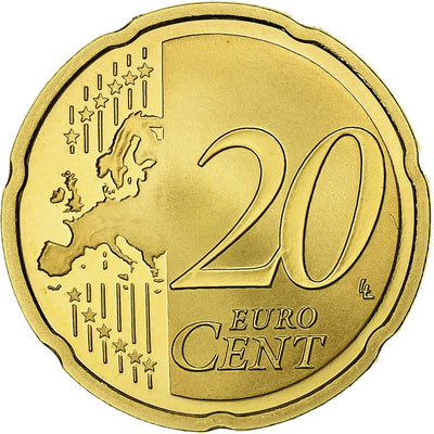 Francia, 
            
               20 Euro Cent, 
            
               Prueba