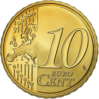 Francia, 
            
               10 Euro Cent, 
            
               2011