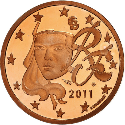 Francia, 
            
               5 Euro Cent, 
            
               2011