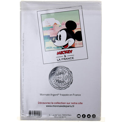 Francia, 
            
               10 Euro, 
            
               Mickey Voile à l'horizon