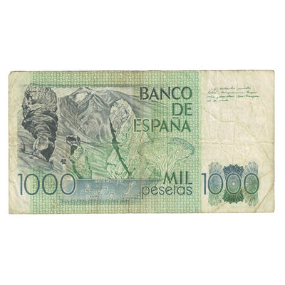 Billete, 
            
               1000 Pesetas, 
            
               1979