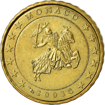 Mónaco, 
            
               10 Euro Cent, 
            
               2003