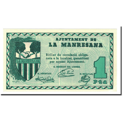 Billete, 
            
               1 Peseta, 
            
               1926