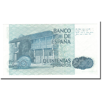 Billete, 
            
               500 Pesetas, 
            
               1983