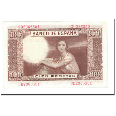 Billete, 
            
               100 Pesetas, 
            
               1955