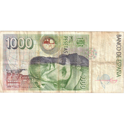 1000 Pesetas, 
            
               1992, 
            
               España