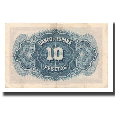 Billete, 
            
               10 Pesetas, 
            
               1935 (1936)