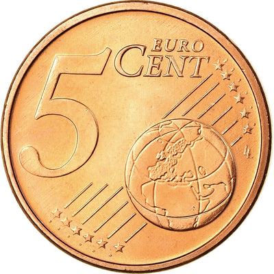 Portugal, 
            
               5 Euro Cent, 
            
               2008