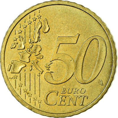 Francia, 
            
               50 Euro Cent, 
            
               1999