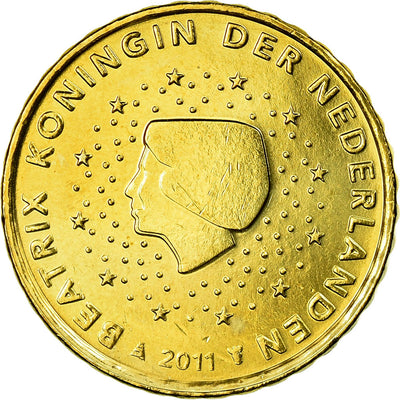 Países Bajos, 
            
               10 Euro Cent, 
            
               2011