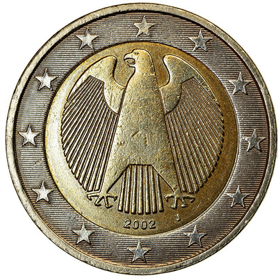 ALEMANIA - REPÚBLICA FEDERAL, 
            
               2 Euro, 
            
               2002