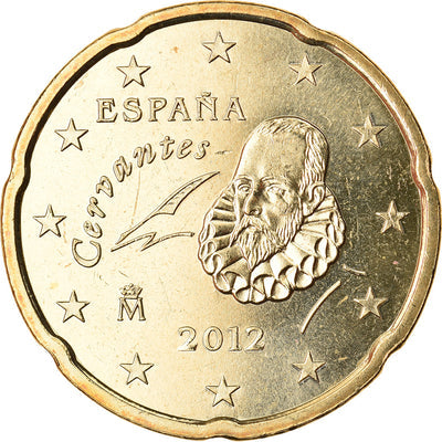 España, 
            
               20 Euro Cent, 
            
               2012