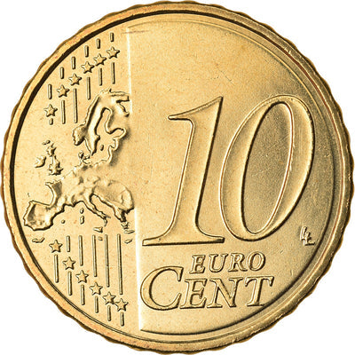 España, 
            
               10 Euro Cent, 
            
               2015