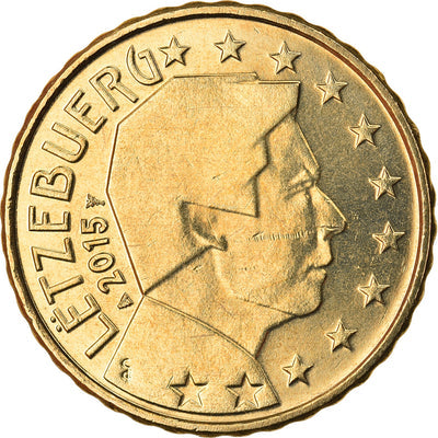 Luxemburgo, 
            
               10 Euro Cent, 
            
               2015