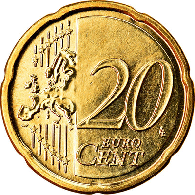 REPÚBLICA DE IRLANDA, 
            
               20 Euro Cent, 
            
               2011