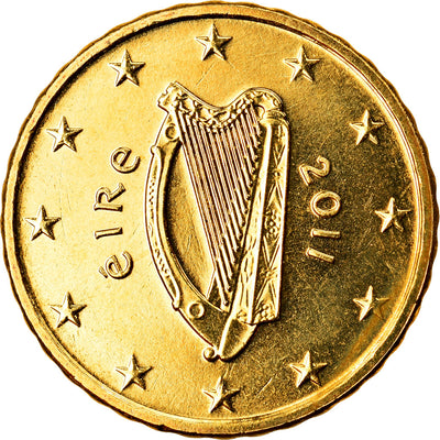 REPÚBLICA DE IRLANDA, 
            
               10 Euro Cent, 
            
               2011