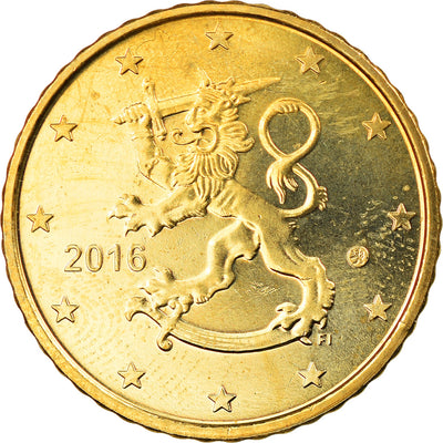 Finlandia, 
            
               50 Euro Cent, 
            
               2016