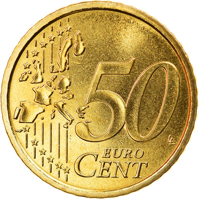 Italia, 
            
               50 Euro Cent, 
            
               2007