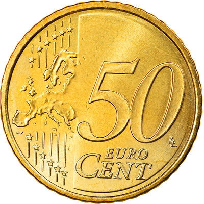 España, 
            
               50 Euro Cent, 
            
               2009