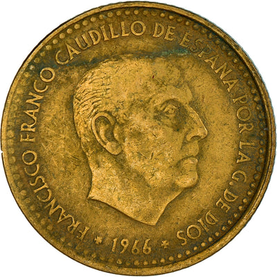 Moneda, 
            
               España, 
            
               Francisco Franco