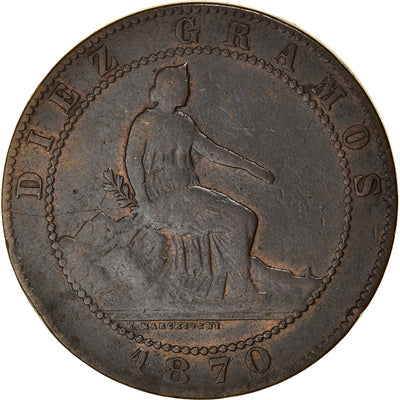 Moneda, 
            
               España, 
            
               Provisional Government